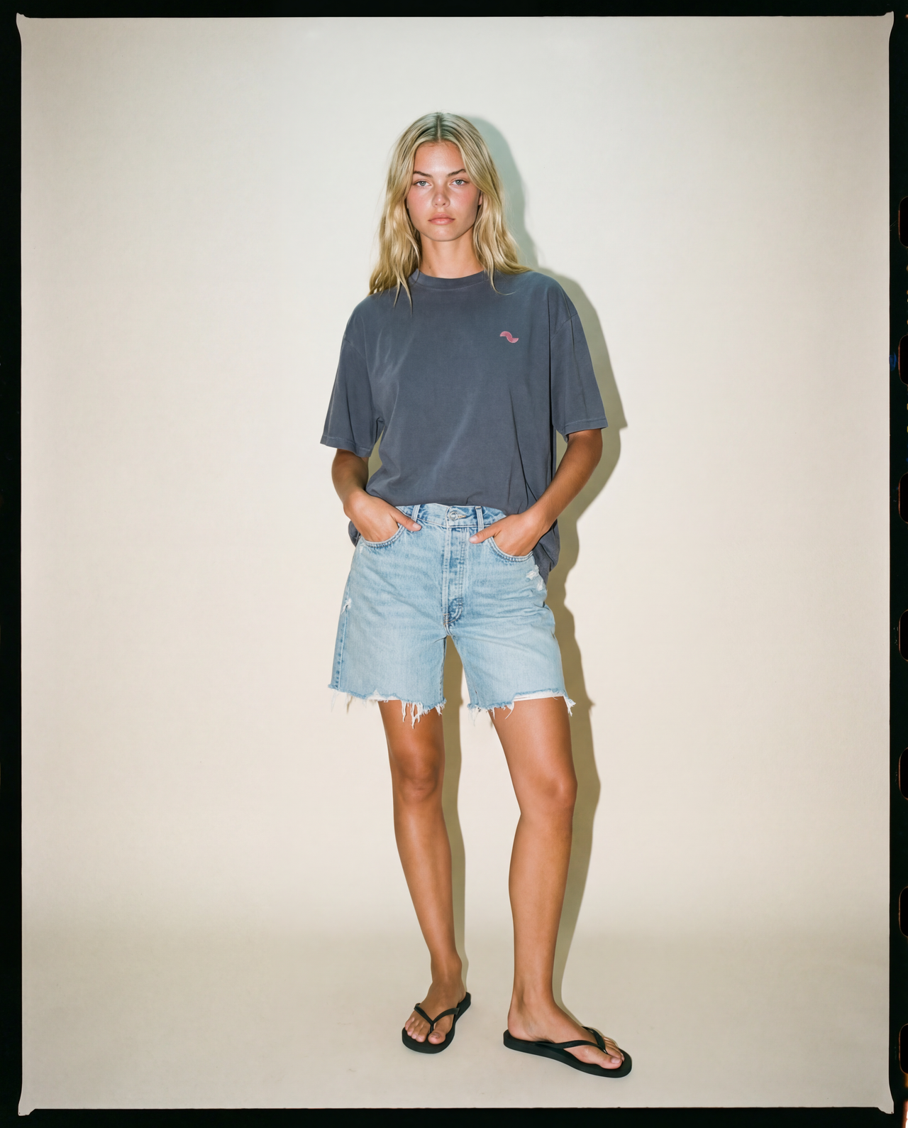 T-SHIRT FLOW COOL GREY / PINK