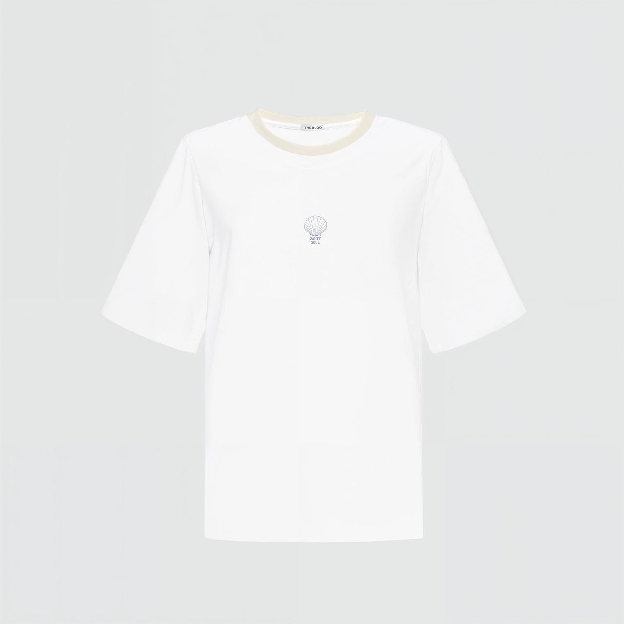 basic biały t-shirt z bawełny organicznej