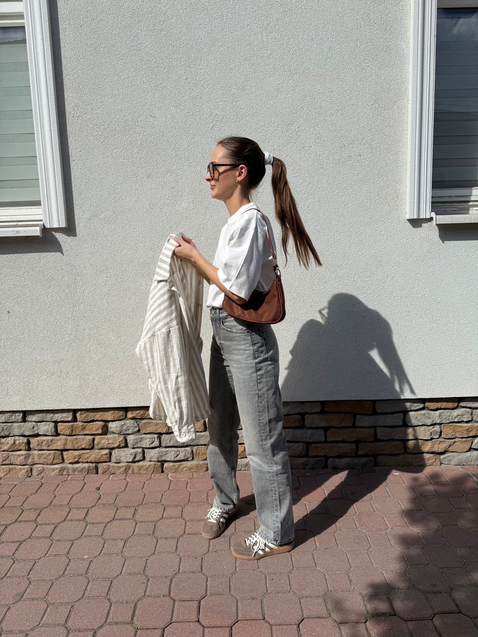 T-shirt oversize bawełna organiczna — The Bloo — slow fashion Polska