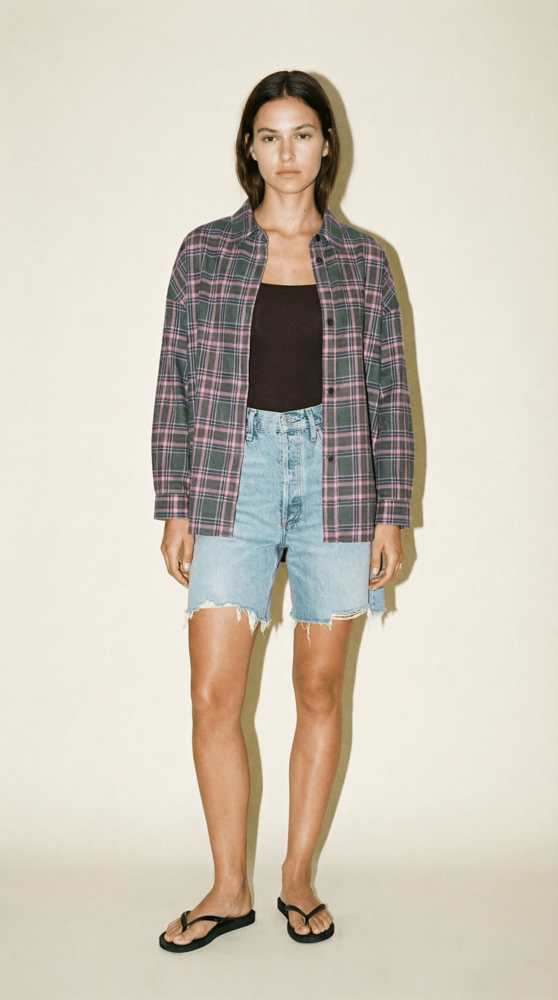 Flanelowa koszula Reef - bawełna - The Bloo - Slow Fashion - uszyte w Polsce