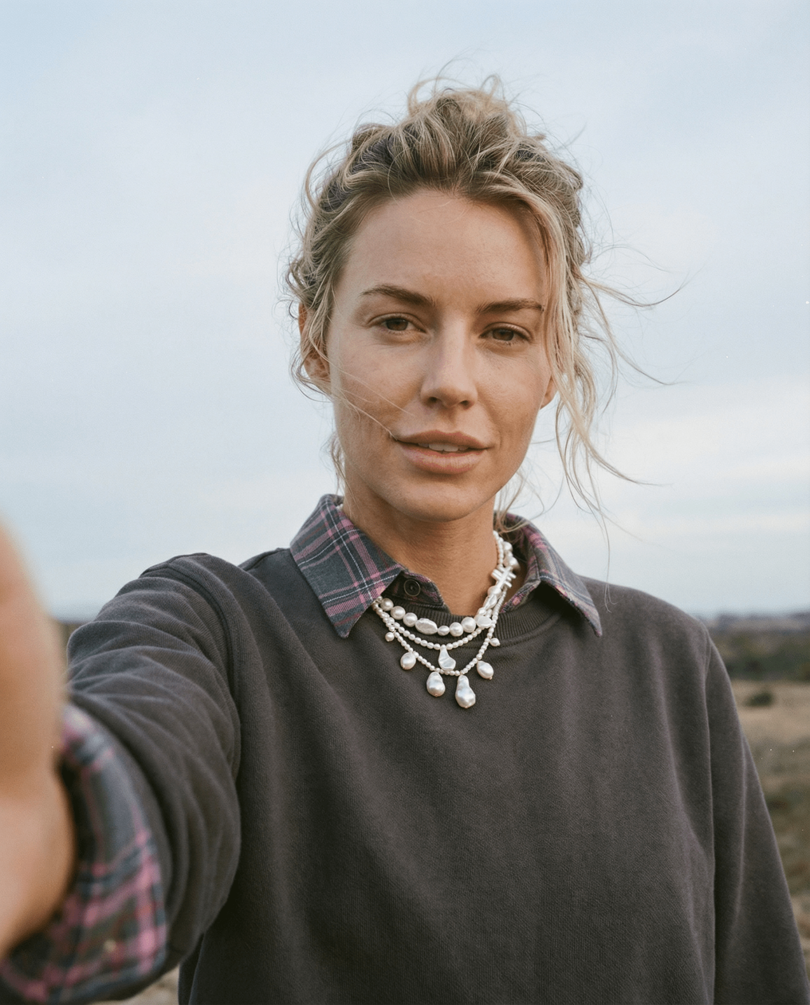 Flanelowa koszula Reef - bawełna - The Bloo - Slow Fashion - uszyte w Polsce